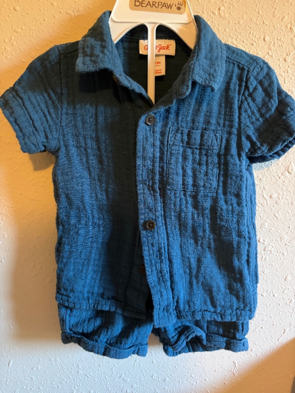 Cat & Jack Lightweight Button Up Set